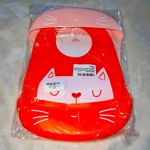 Set of 2 Baby Bibs Silicone, Silicone Bibs with Food Catcher